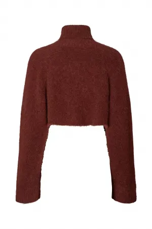 Adora Arm Warmer In Burgundy