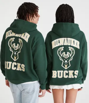 Aeropostale Milwaukee Bucks Pullover Hoodie