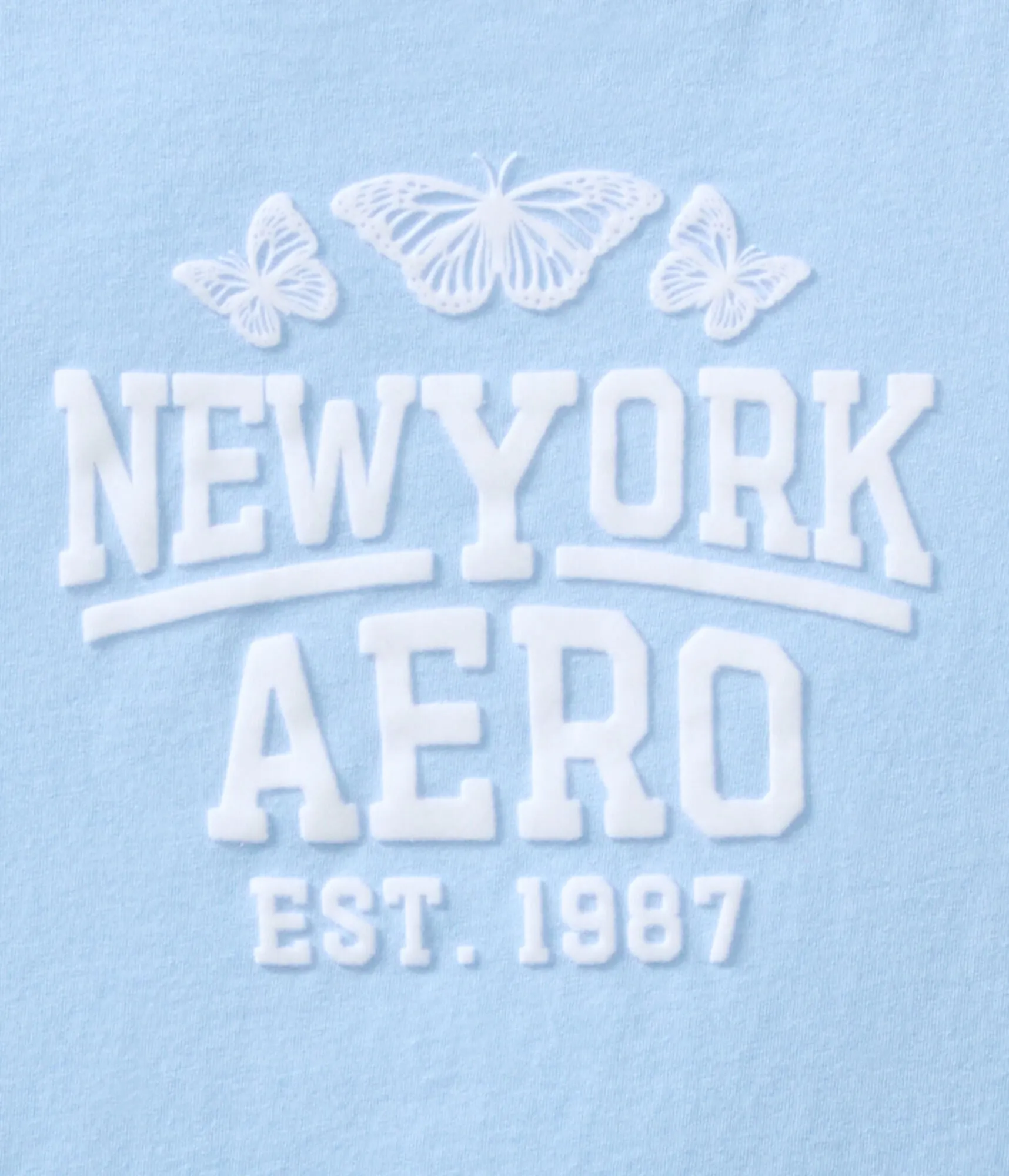 Aeropostale New York Butterflies Graphic Tee