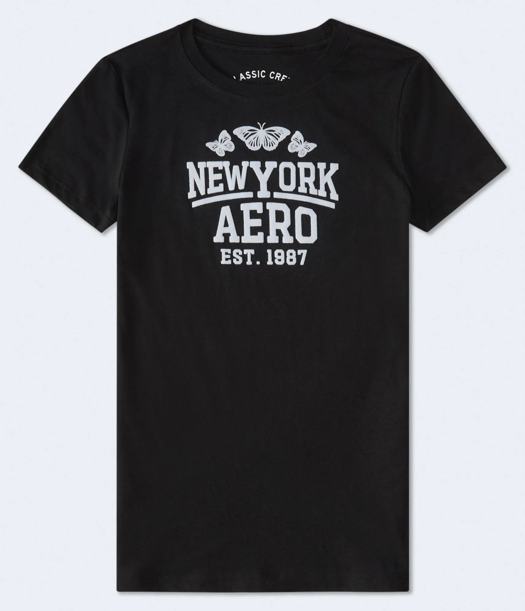 Aeropostale New York Butterflies Graphic Tee