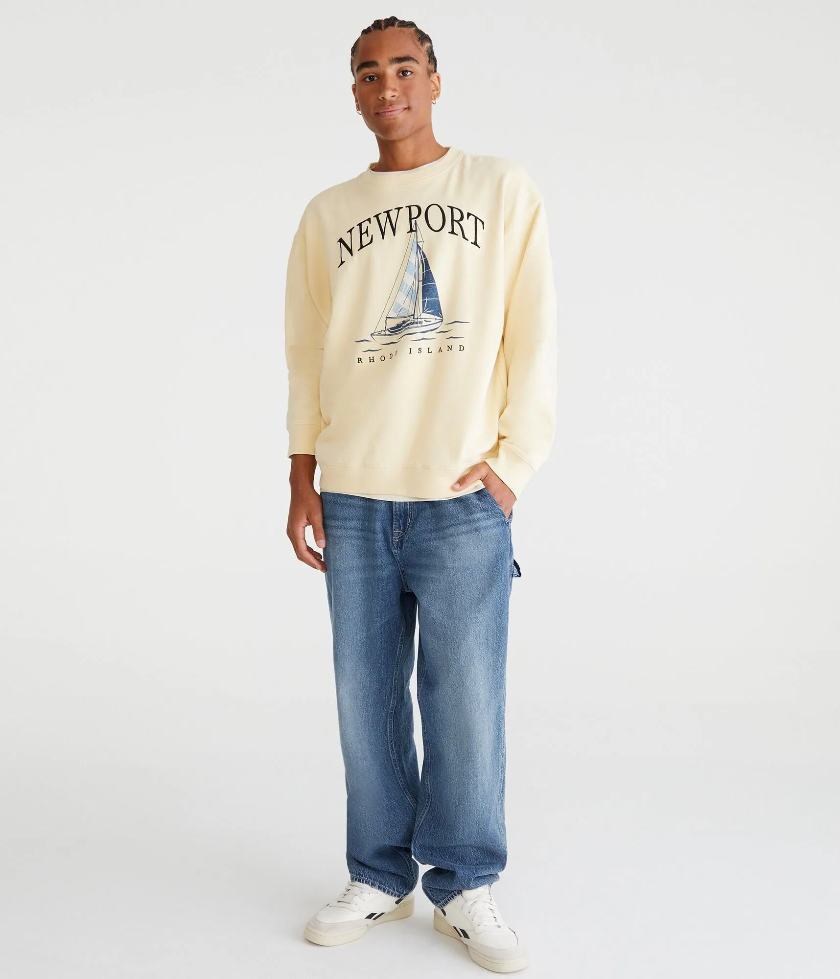 Aeropostale Newport Rhode Island Crew Sweatshirt