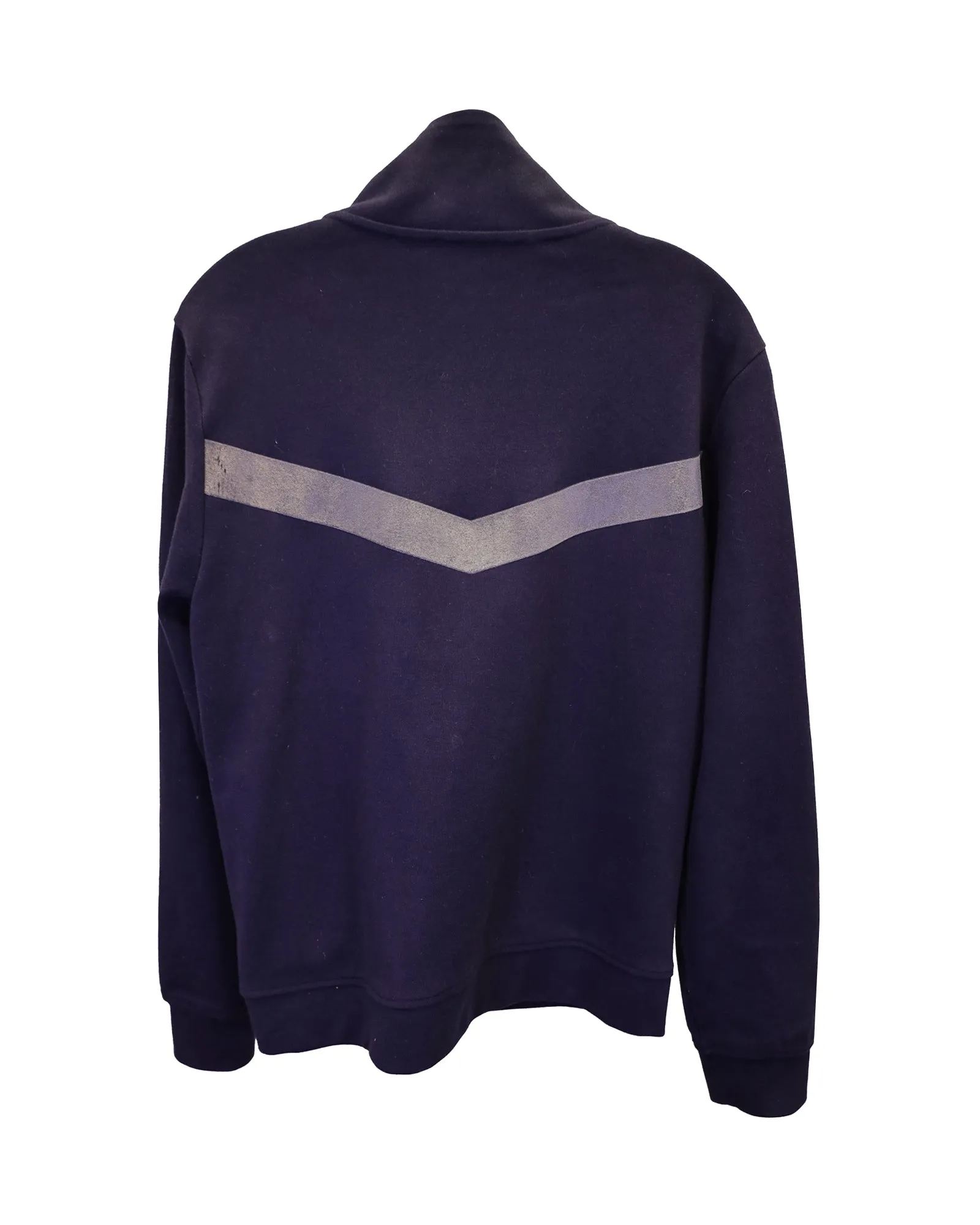 A.P.C. Track Jessy Jacket in Navy Blue Cotton