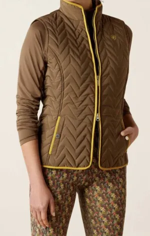 Ashley Insulated Vest In Canteen