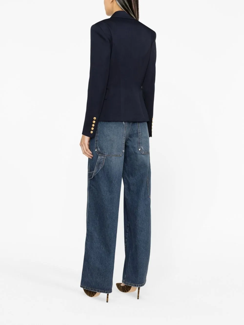 Balmain Women's Jackets blue