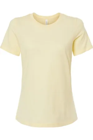 BELLA   CANVAS Womens Relaxed Fit Heather CVC Tee