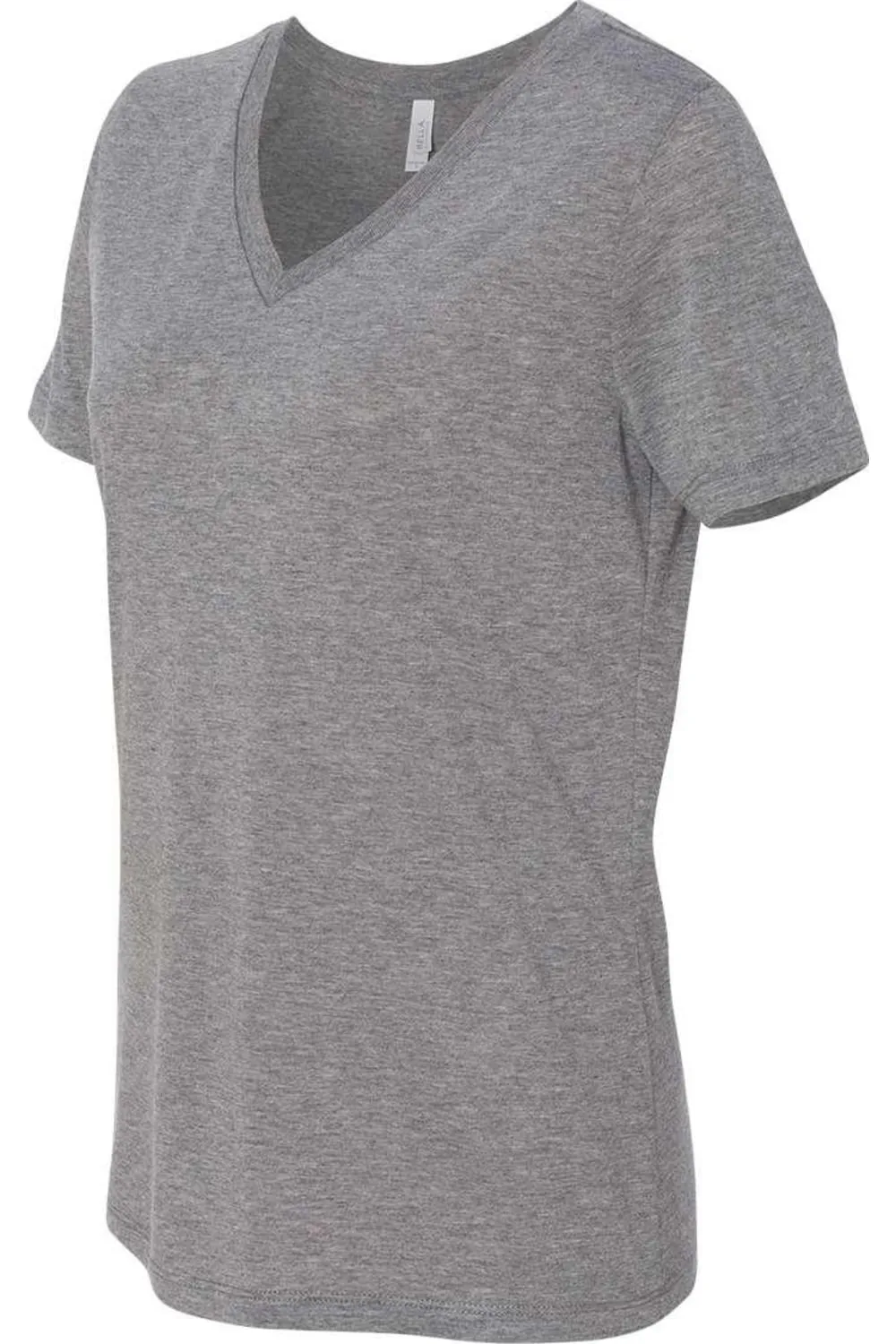 BELLA   CANVAS Women´s Relaxed Triblend Short Sleeve V-Neck Tee