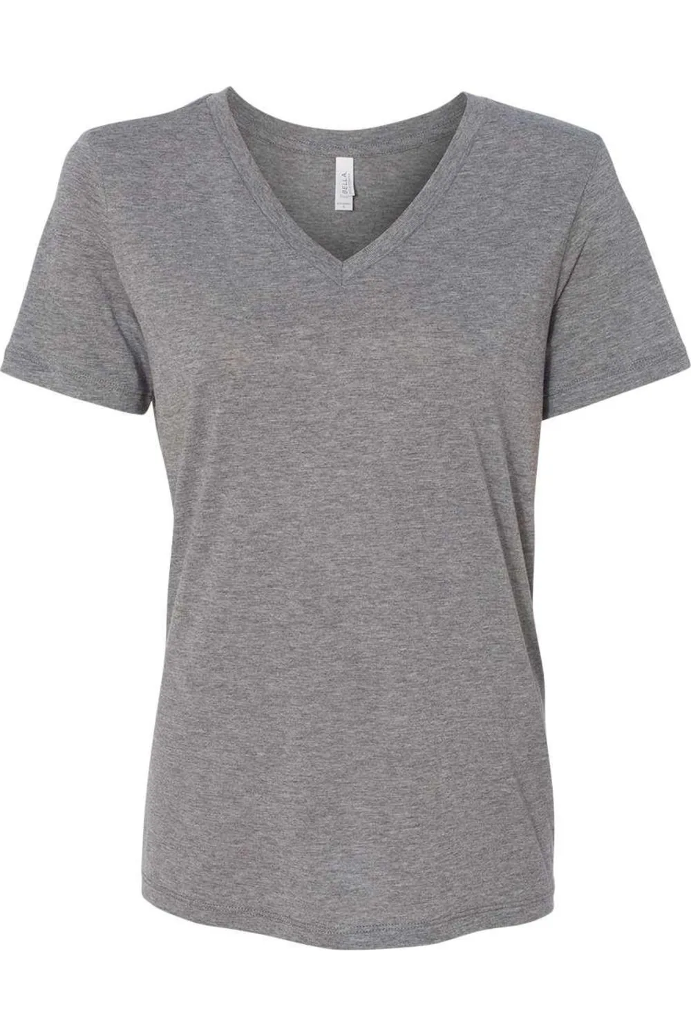 BELLA   CANVAS Women´s Relaxed Triblend Short Sleeve V-Neck Tee