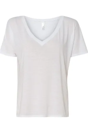 BELLA   CANVAS Womens Slouchy V-Neck Tee