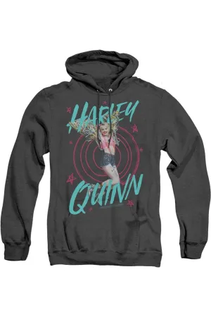 Birds Of Prey On Target Adult Heather Hoodie / Hooded Sweatshirt