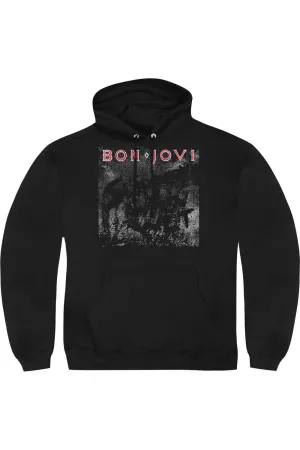 Bon Jovi Slippery Cover Adult Heather Hoodie