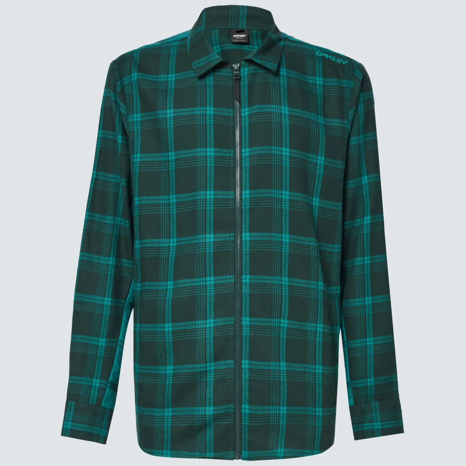Bonfire Full Zip Lightweight Shirt In Green