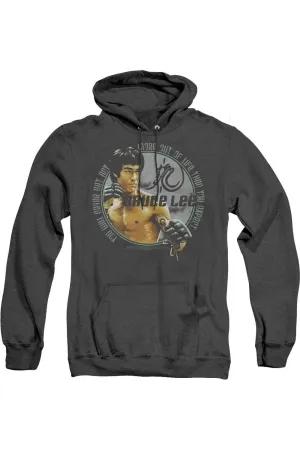 Bruce Lee Expectations Adult Heather Hoodie
