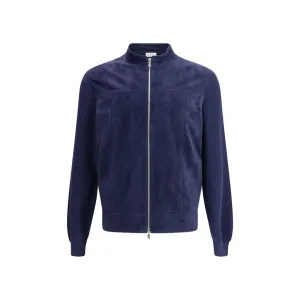 Brunello Cucinelli Leather Men's Jacket