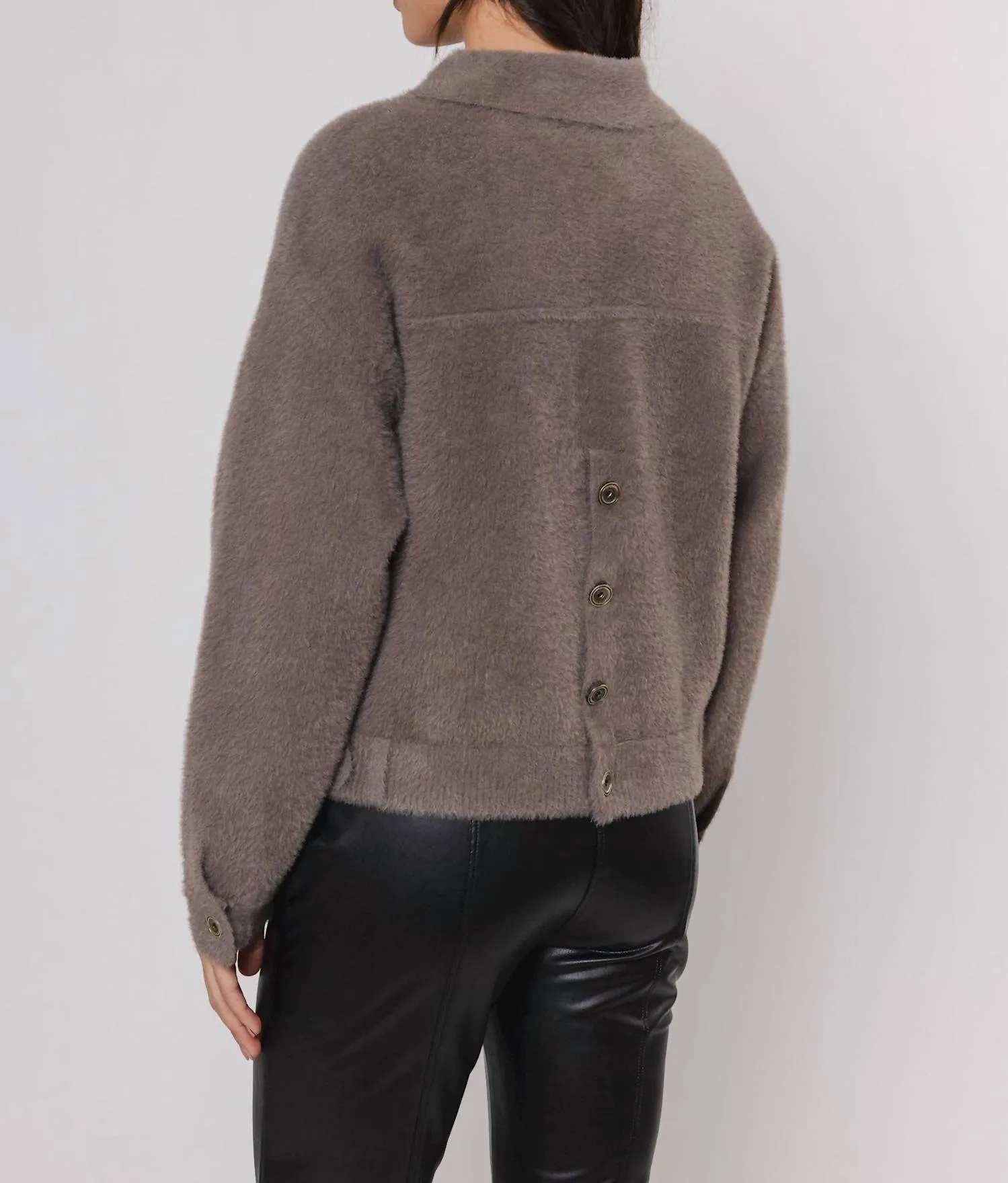Bubbly Jacket In Taupe