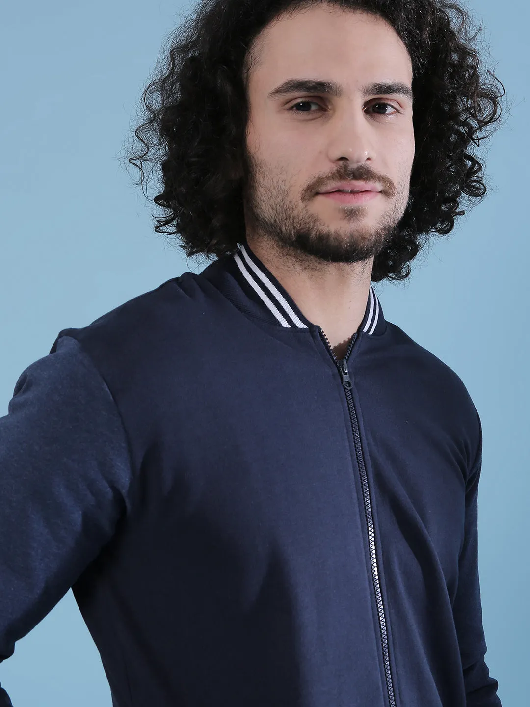 Campus Sutra Men Full Sleeve Stylish Casual Windcheater Varsity Jacket