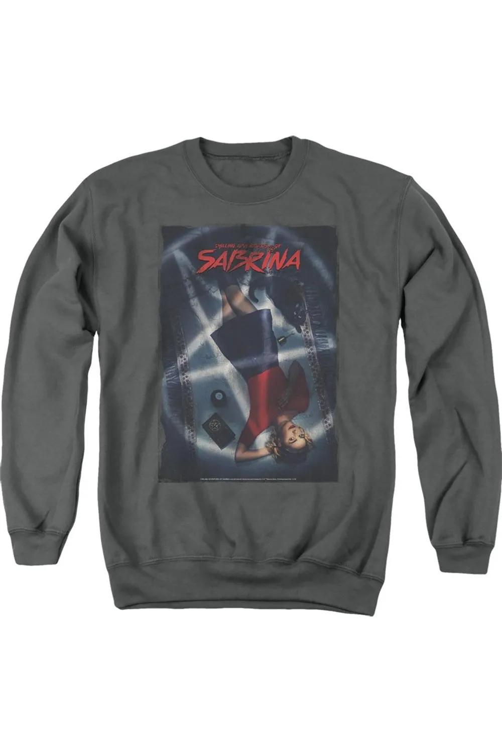 Chilling Adventures Of Sabrina Sabrina Key Art Adult Crewneck Sweatshirt