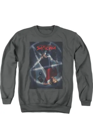 Chilling Adventures Of Sabrina Sabrina Key Art Adult Crewneck Sweatshirt