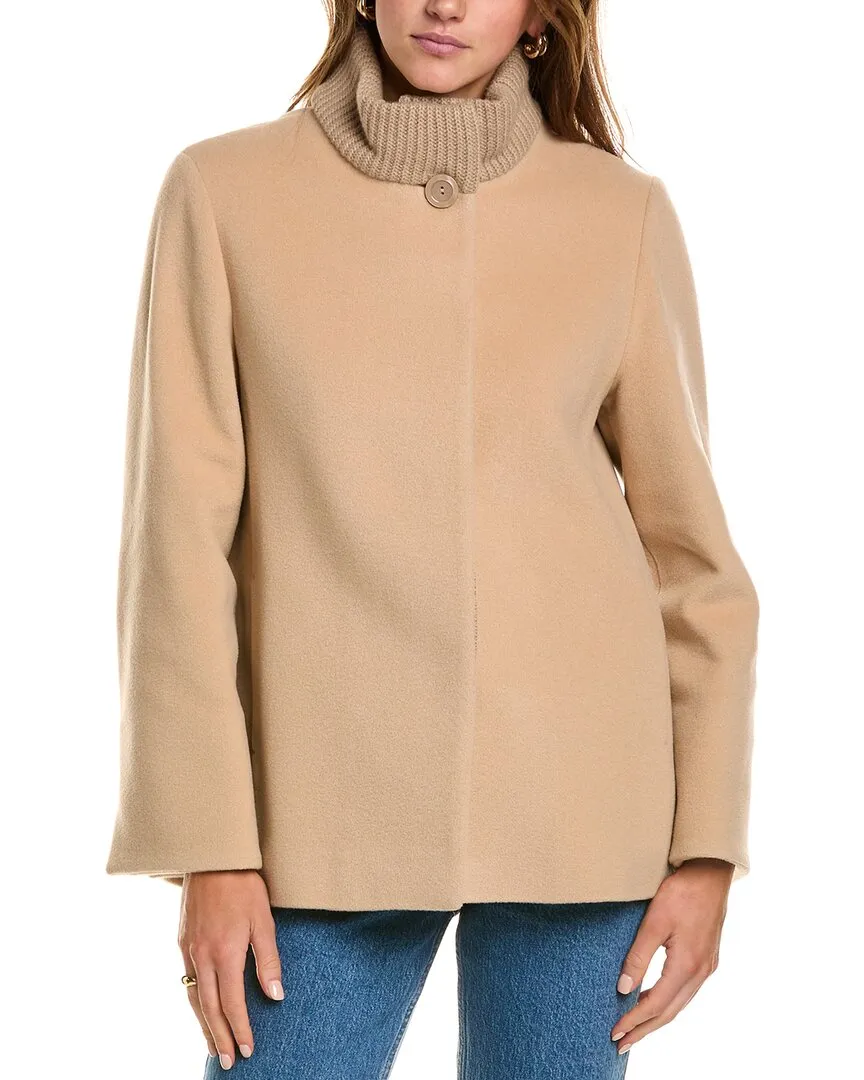 Cinzia Rocca Icons Wool-Blend Coat