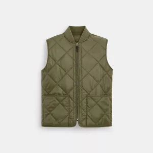 Coach Outlet Quilted Vest