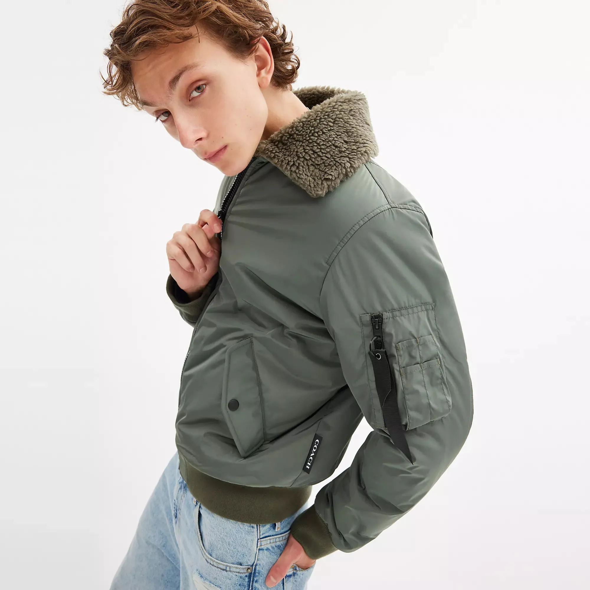 Coach Outlet Sherpa Ma 1 Jacket