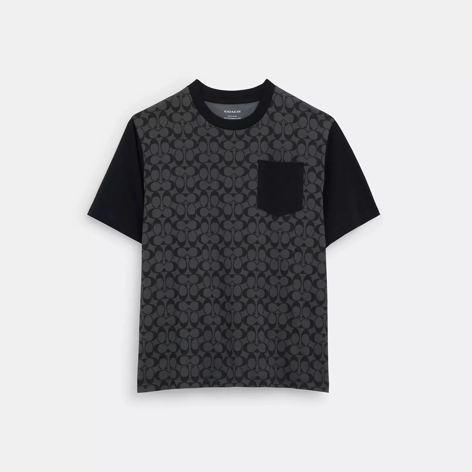 Coach Outlet Signature T Shirt In Organic Cotton