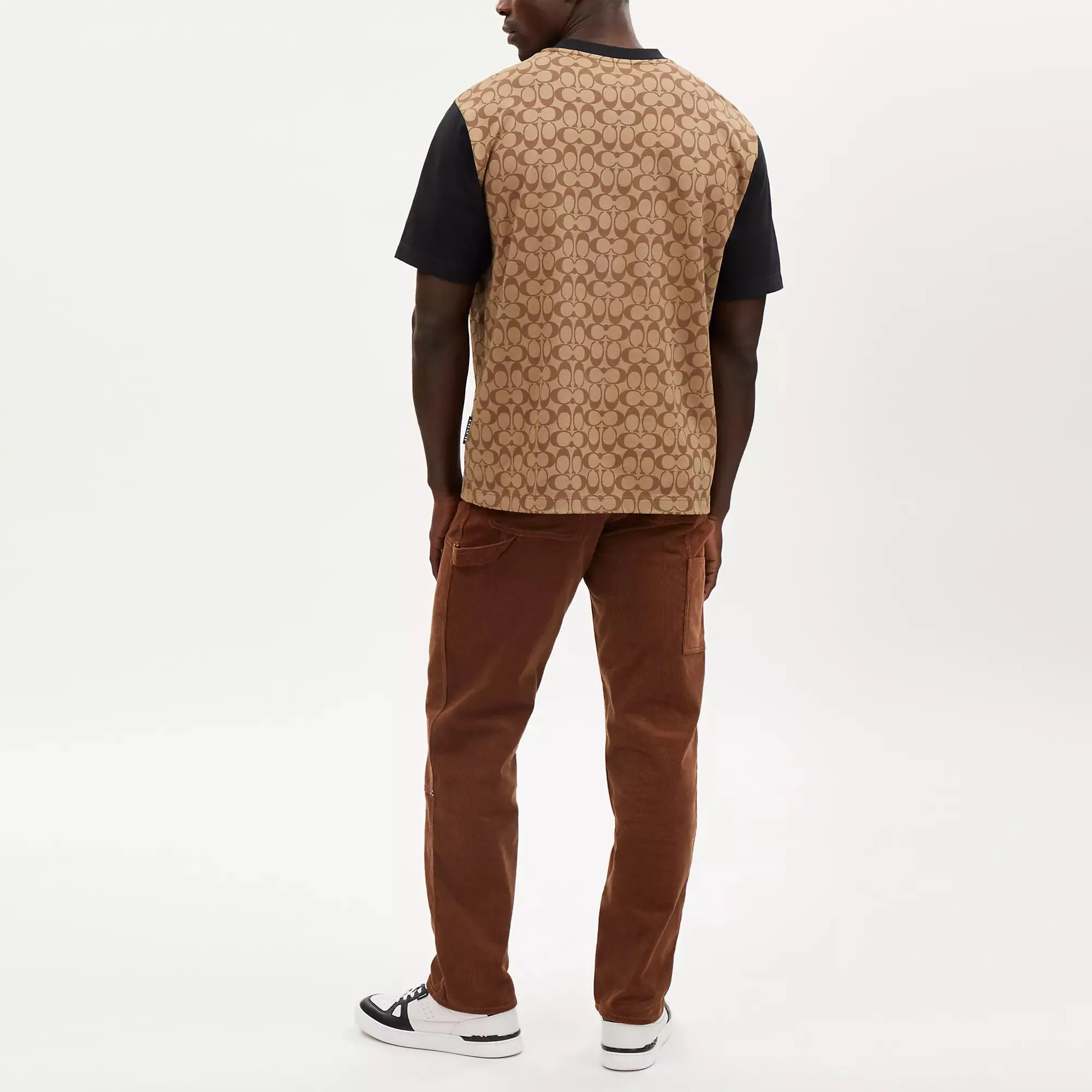 Coach Outlet Signature T Shirt In Organic Cotton