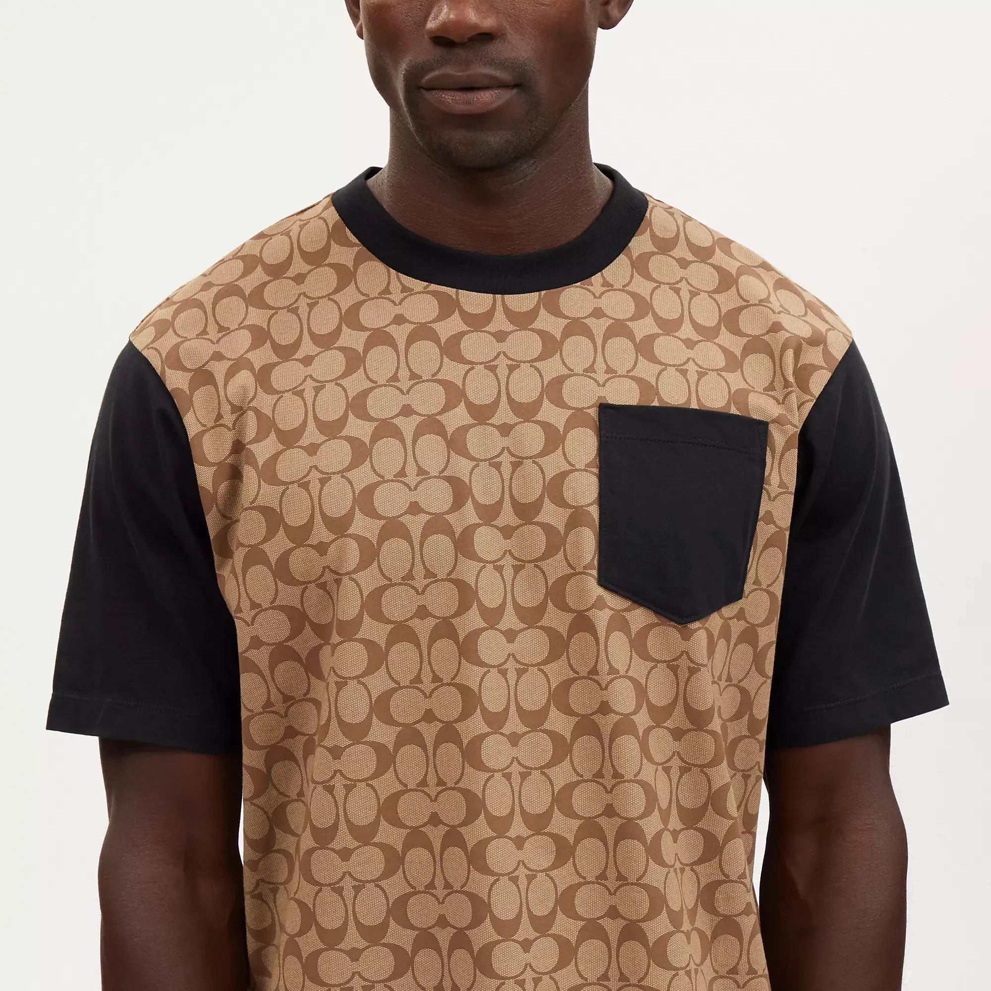 Coach Outlet Signature T Shirt In Organic Cotton
