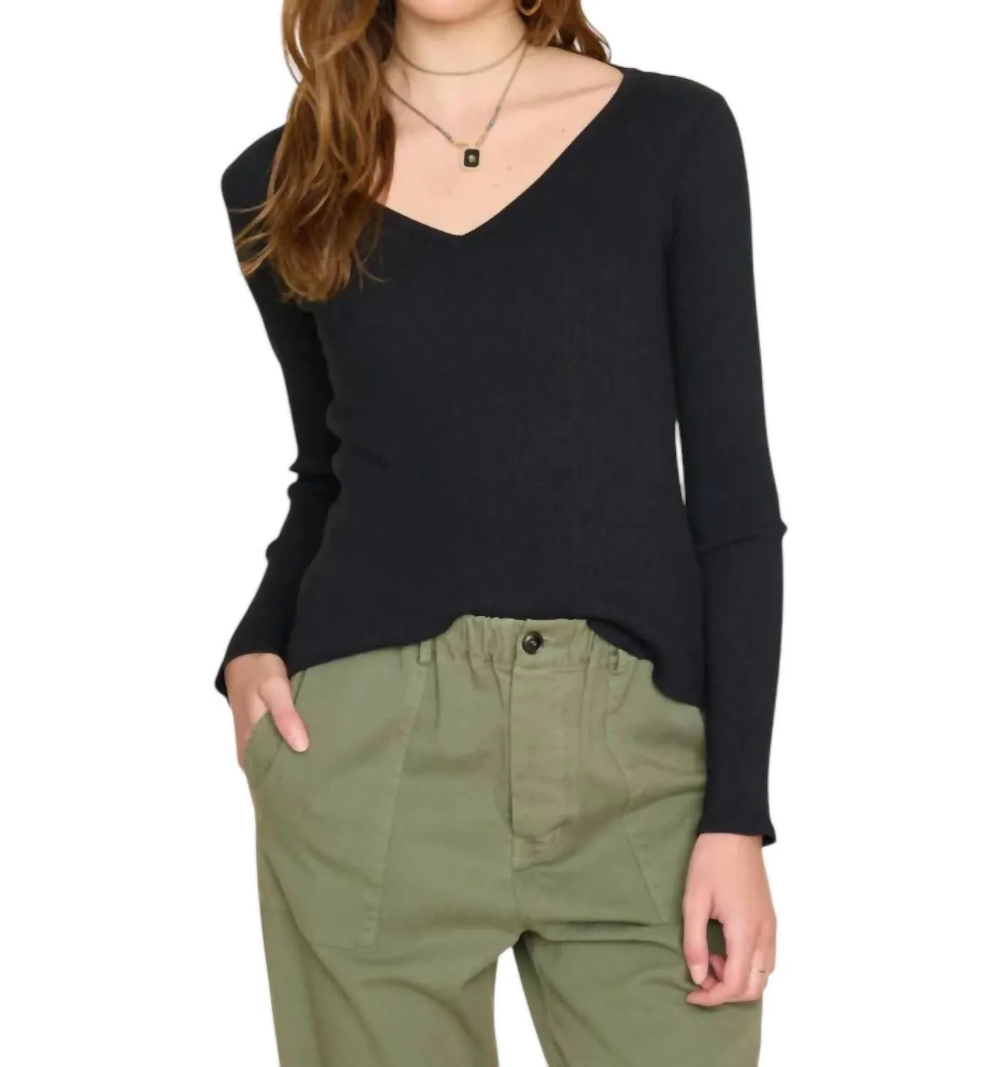 Colby Tee In Black
