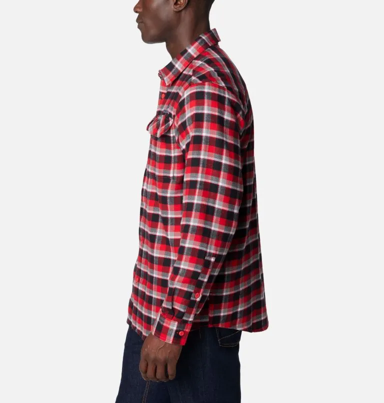 COLLEGIATE FLARE GUN FLANNEL LONG SLEEVE SHIRT