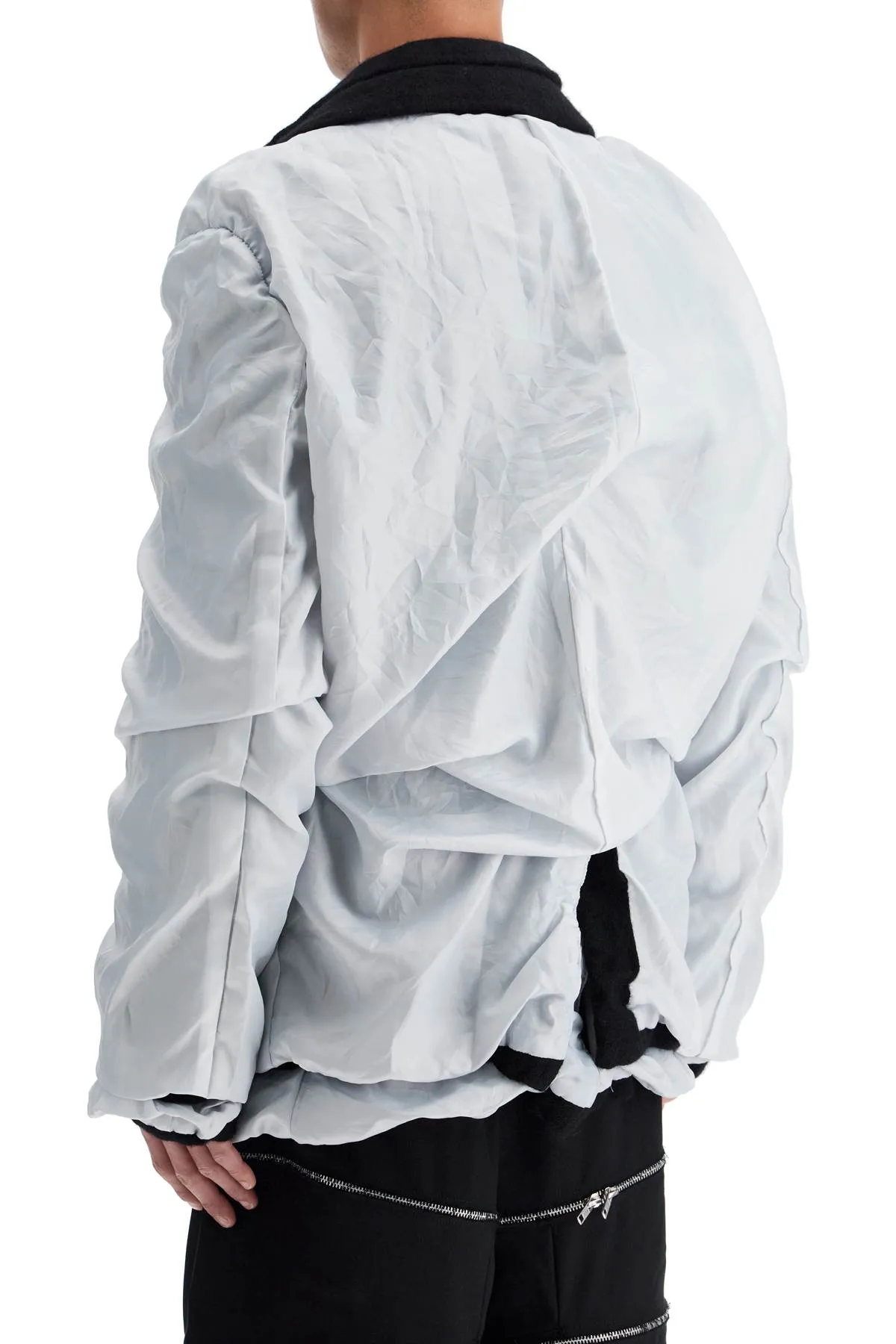 Comme Des Garcons Homme Plus Men's Laye Jacket With Inside Out Effect