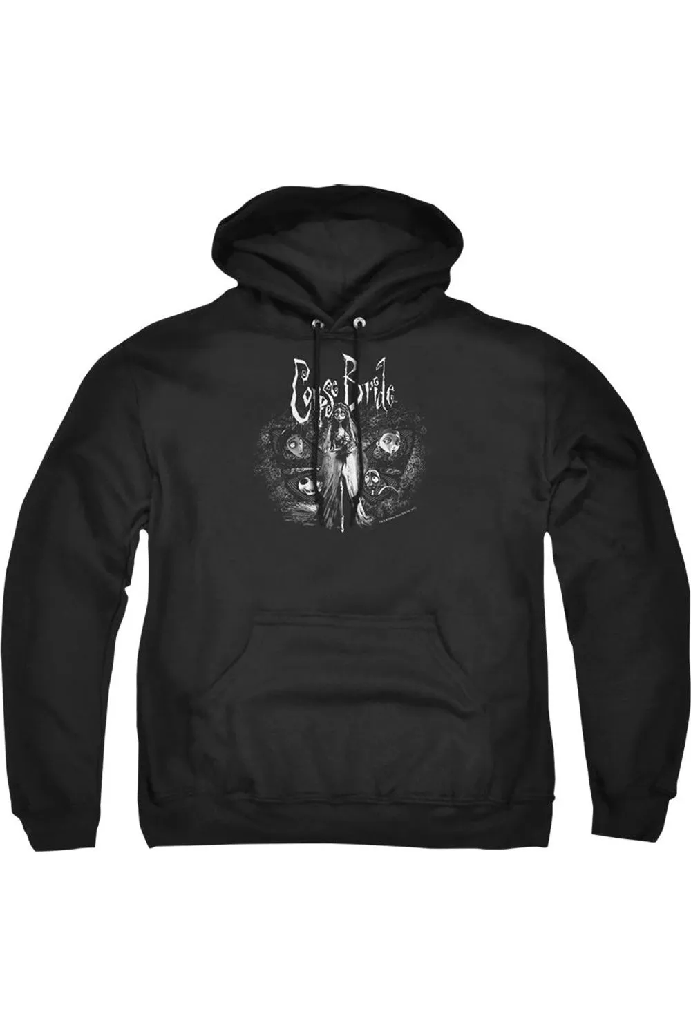 Corpse Bride Bride To Be Adult Pull Over Hoodie / Hooded Sweatshirt