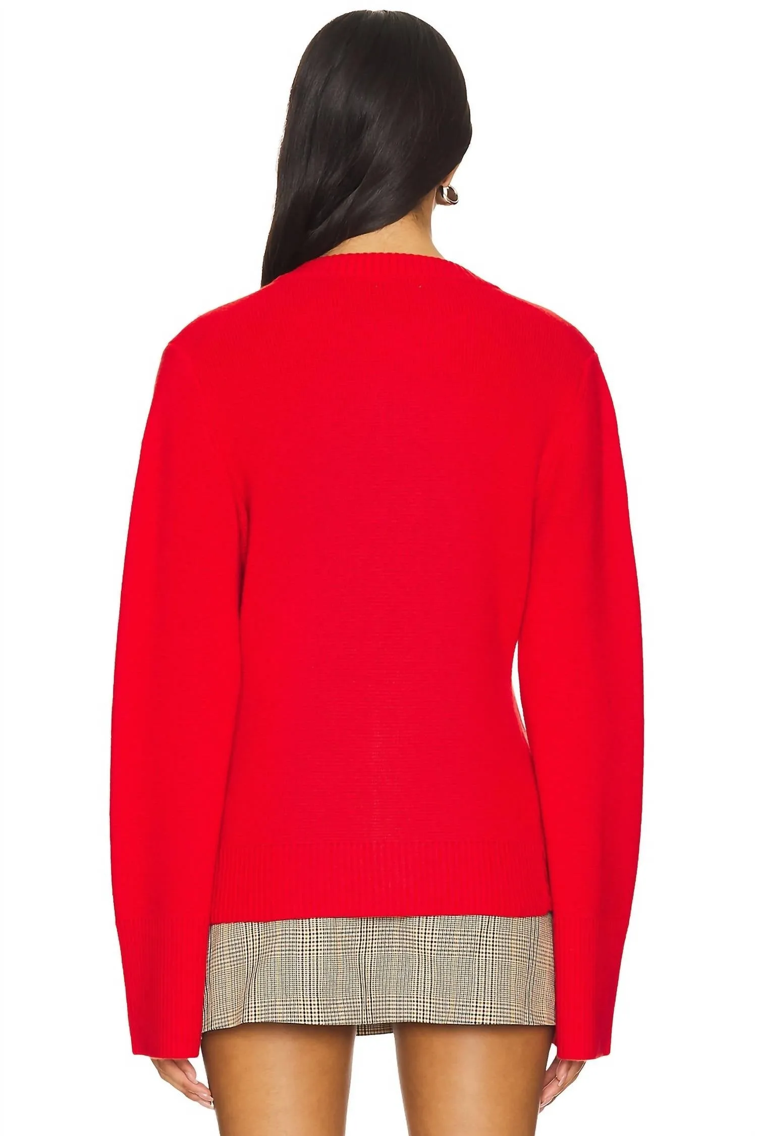 Dani Cardigan In Rouge