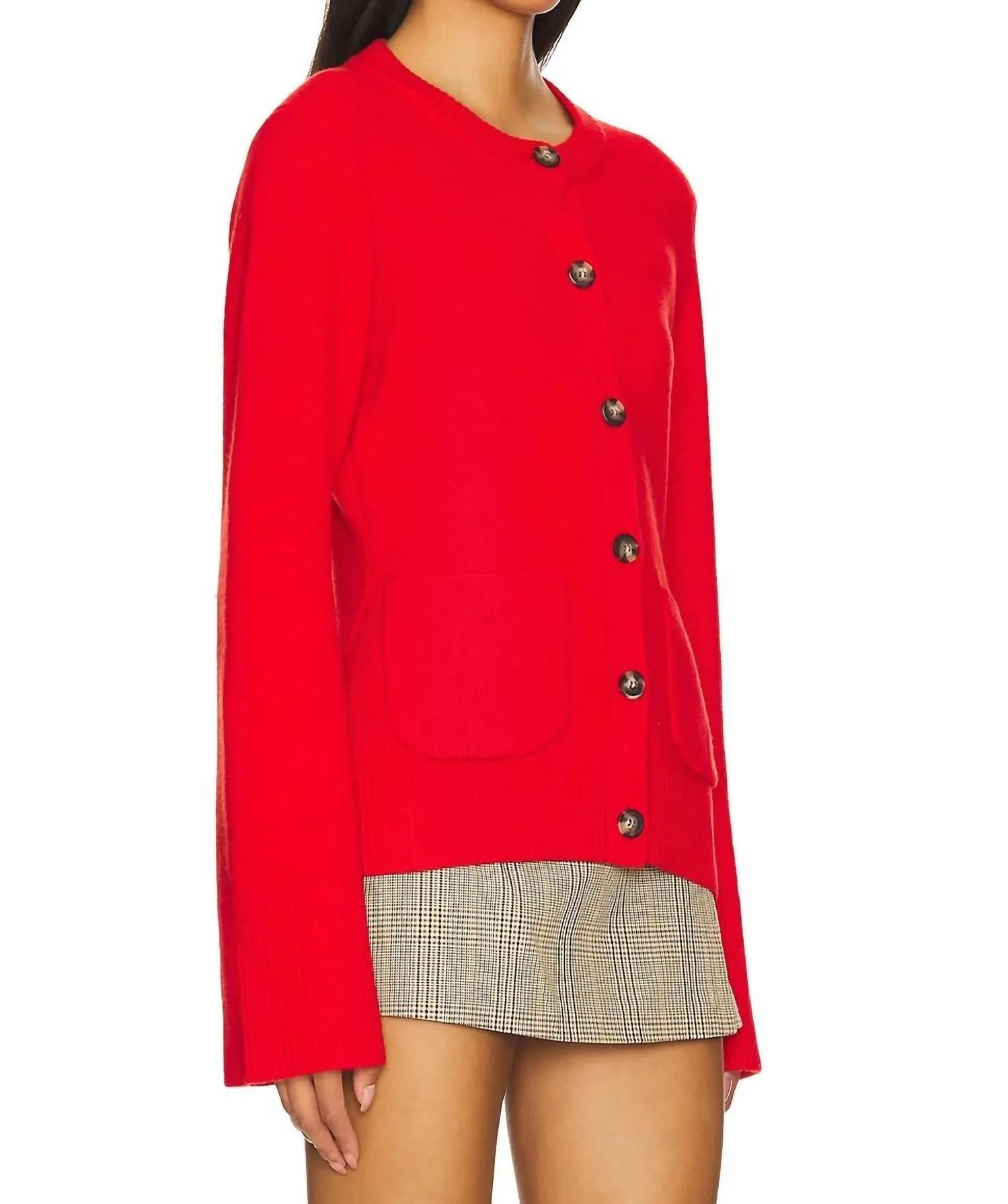 Dani Cardigan In Rouge