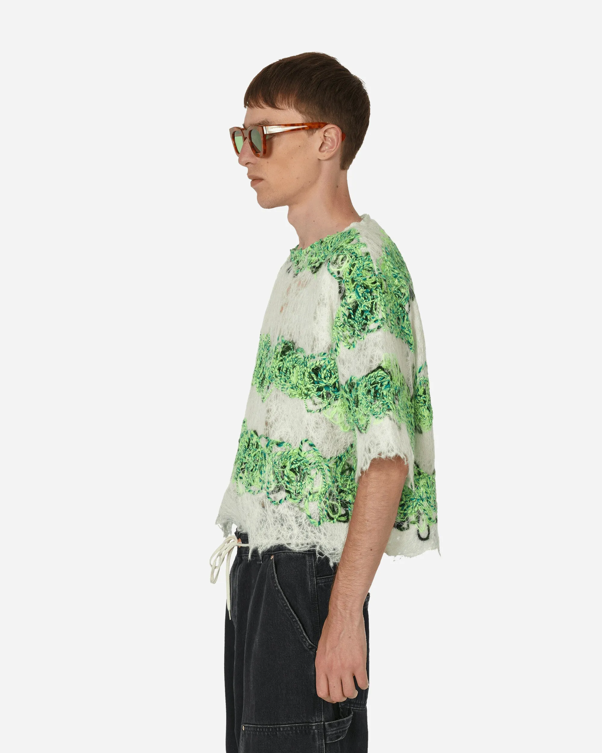 Doomboh T-Shirt White / Neon Green