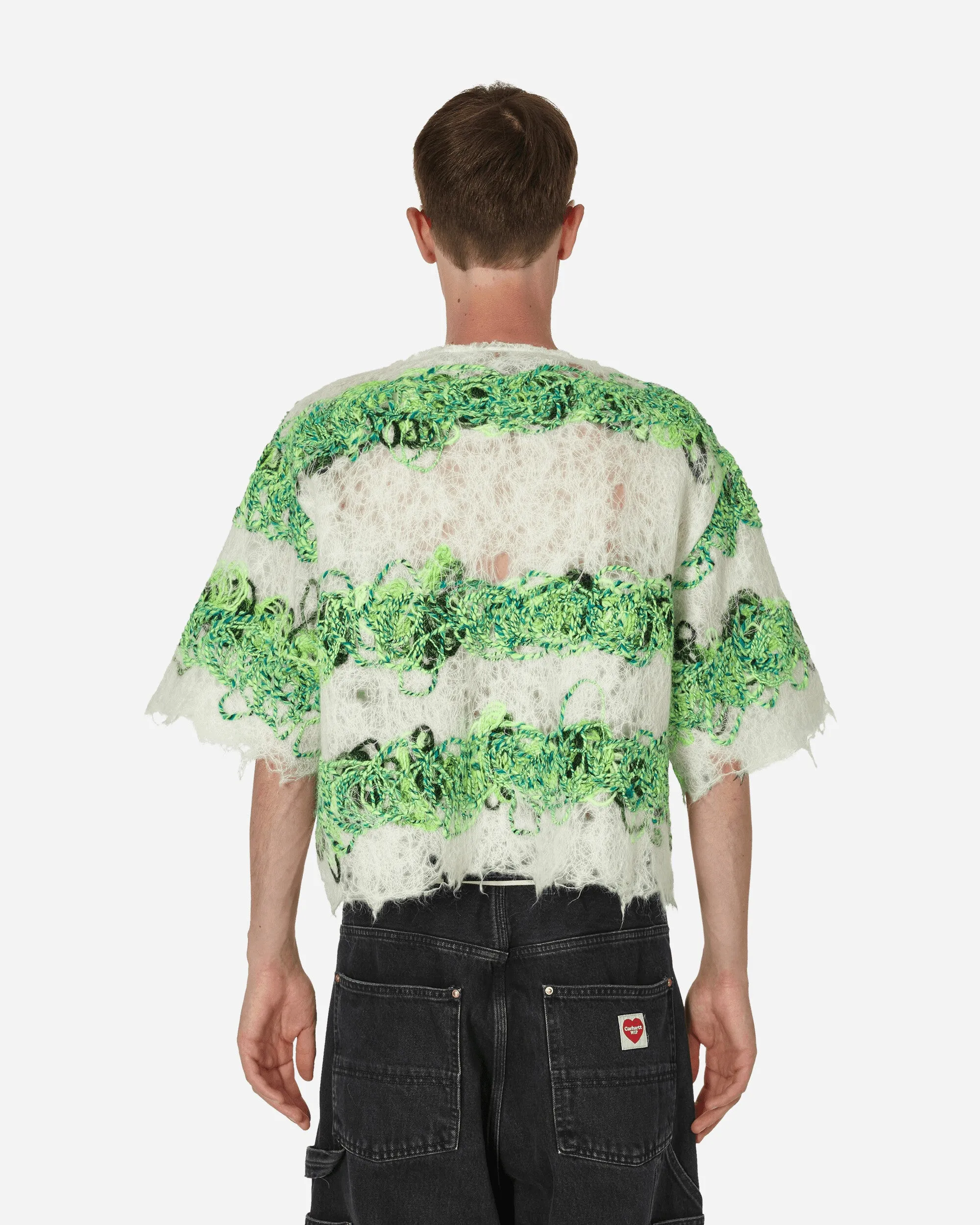 Doomboh T-Shirt White / Neon Green