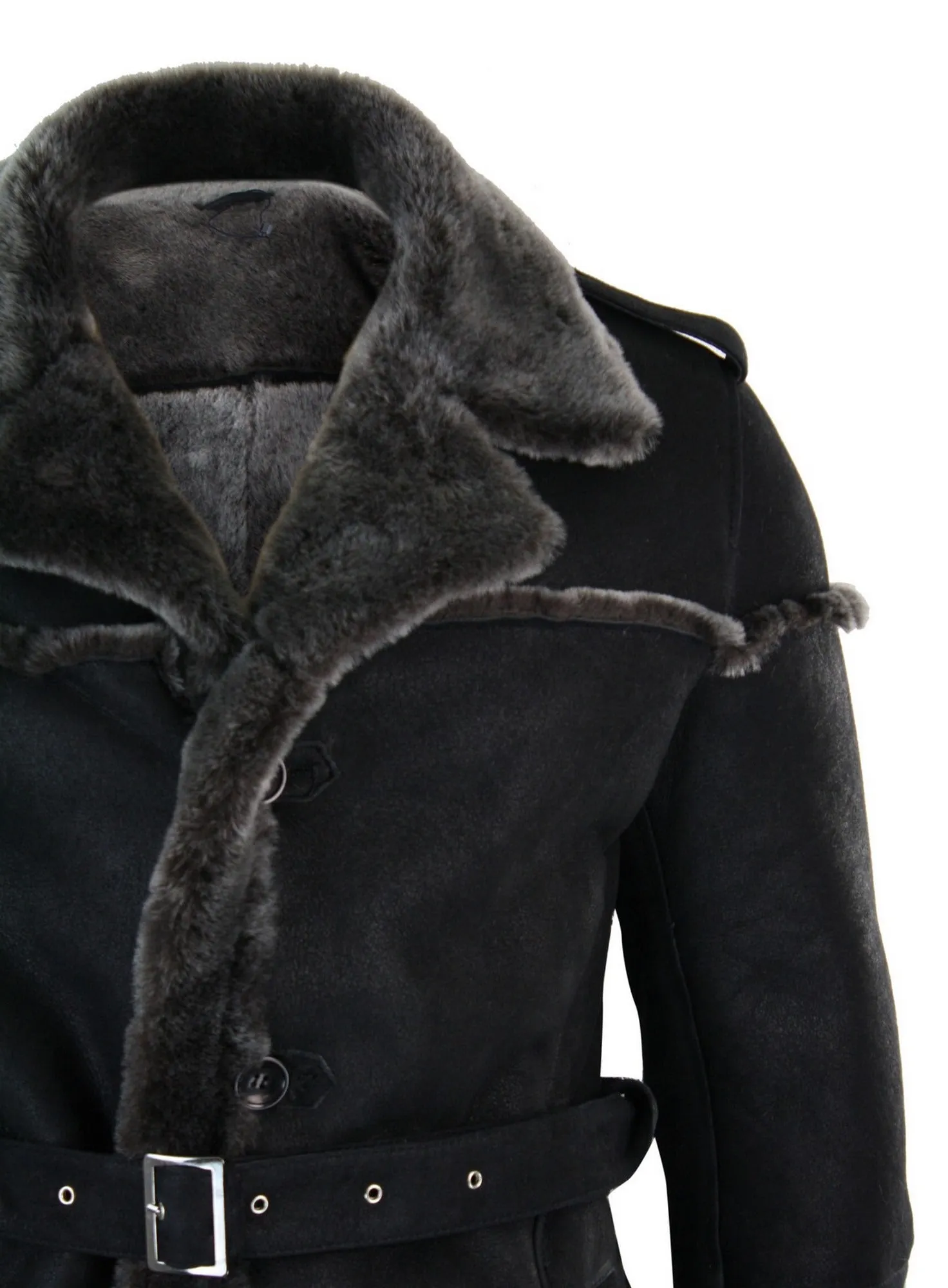 Double Breasted Captain Sheepskin