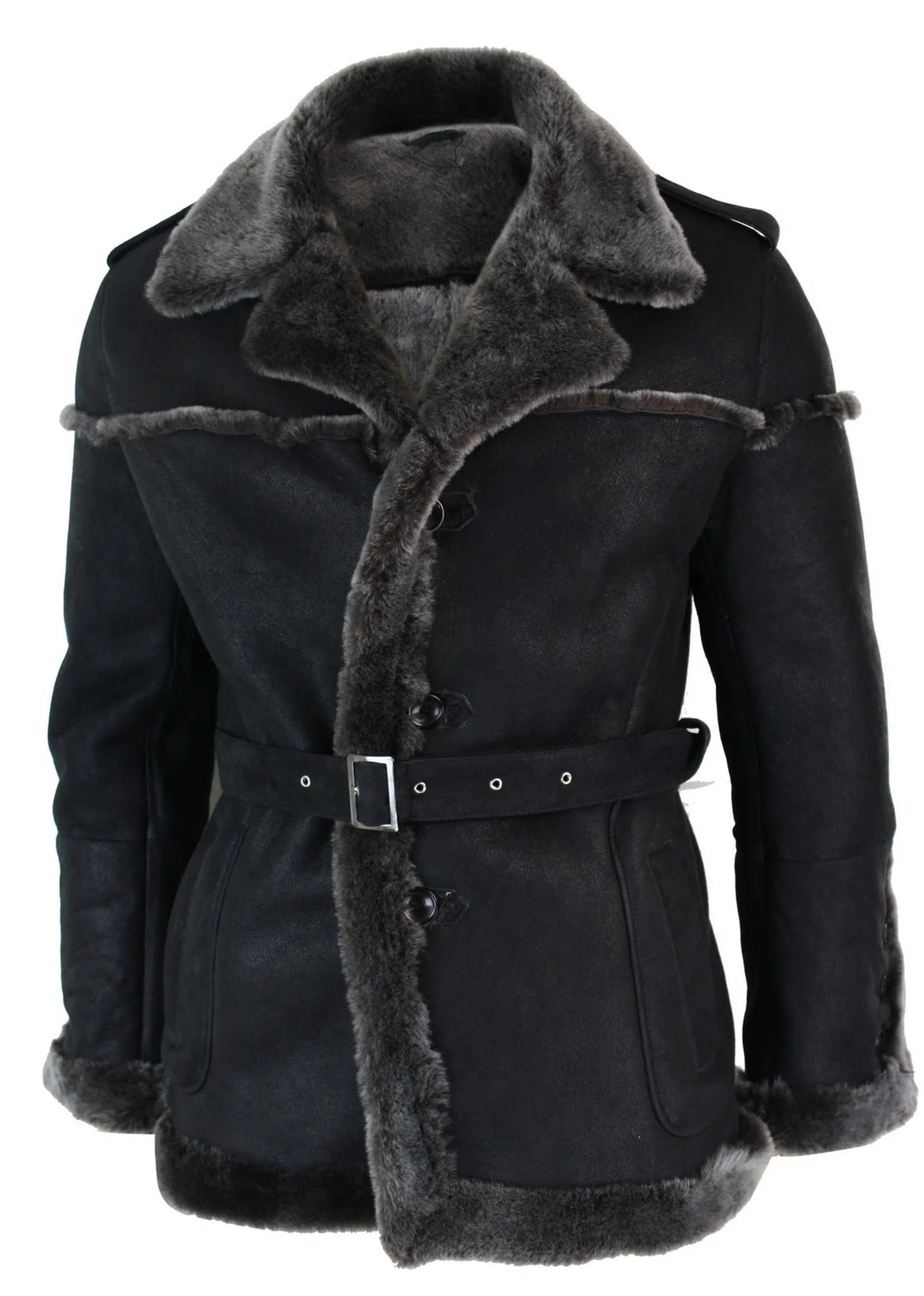 Double Breasted Captain Sheepskin