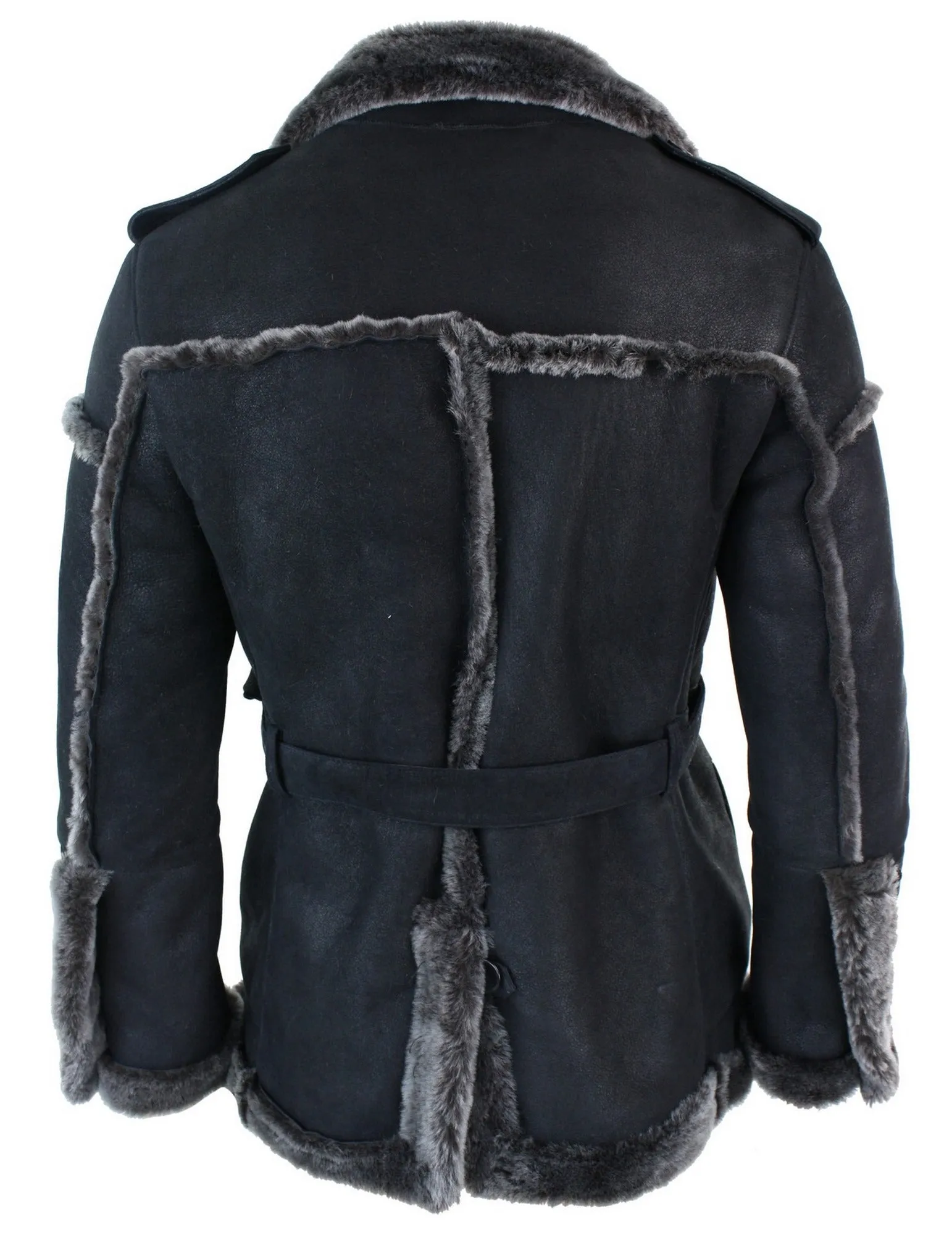 Double Breasted Captain Sheepskin