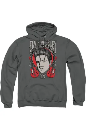 Elvis Presley Elvis Rock Adult Pull Over Hoodie