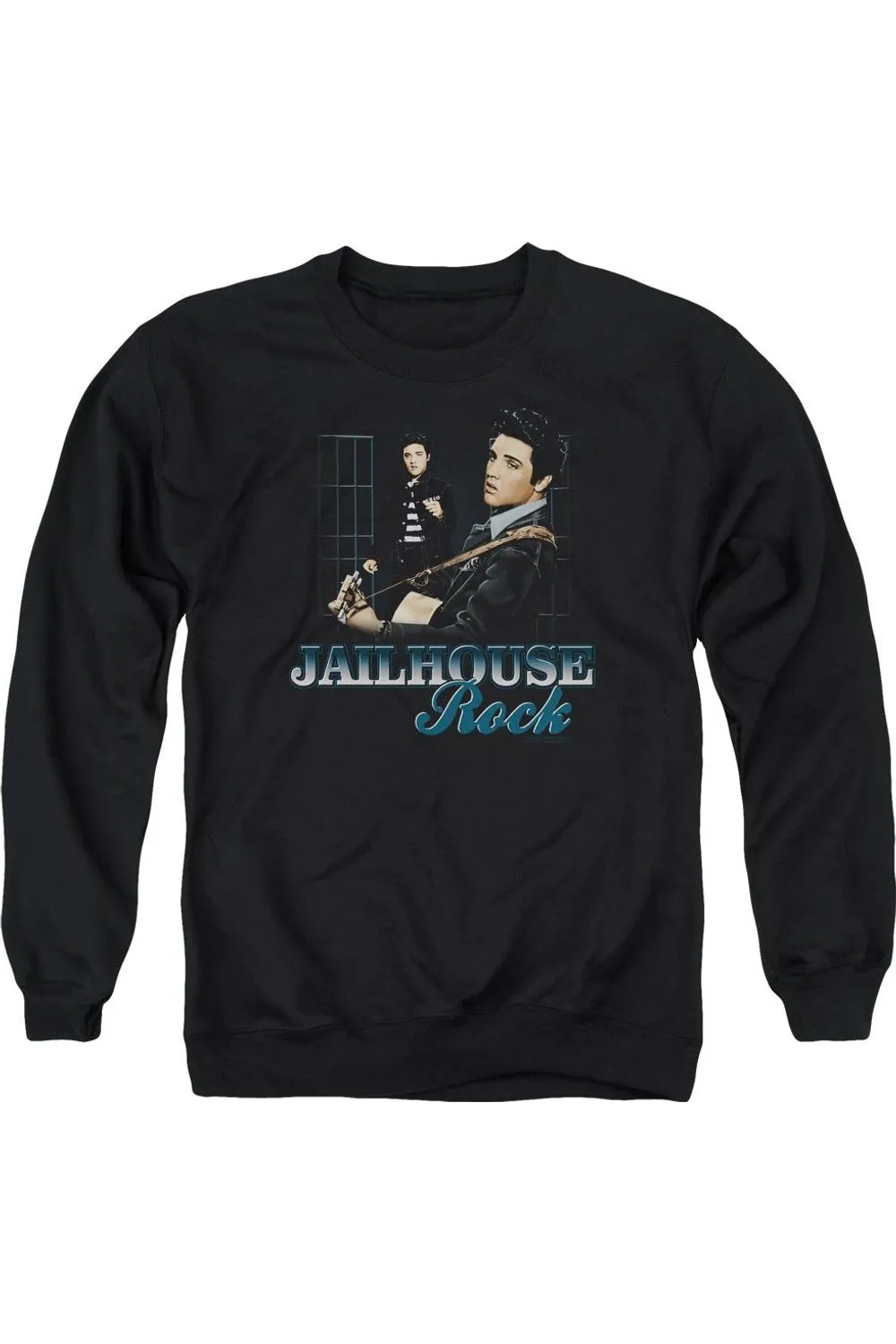 Elvis Presley Jailhouse Rock Adult Crewneck Sweatshirt