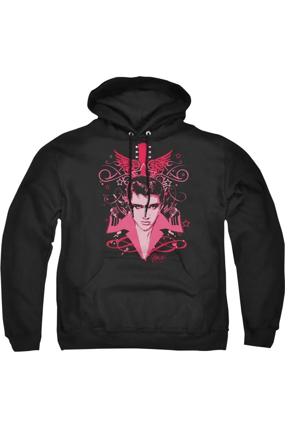 Elvis Presley Lets Face It Adult Pull Over Hoodie