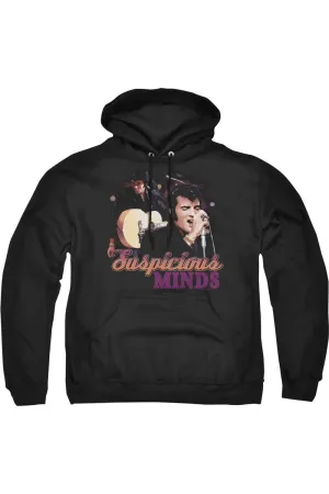 Elvis Presley Suspicious Minds Adult Pull Over Hoodie