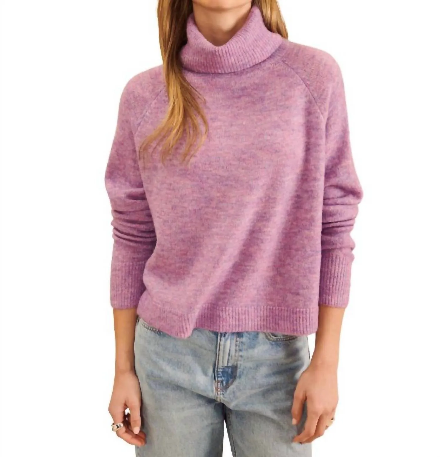 Emmett Turtleneck In Candy Floss