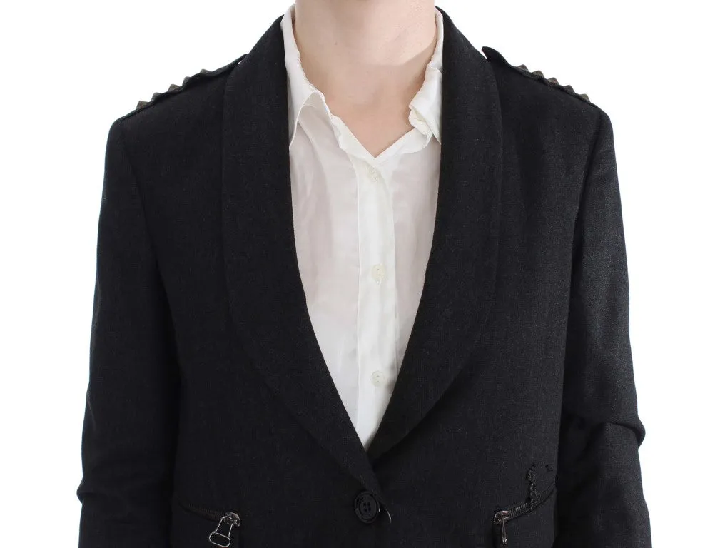 Exte  Stretch  Studded Short Women's Jacket