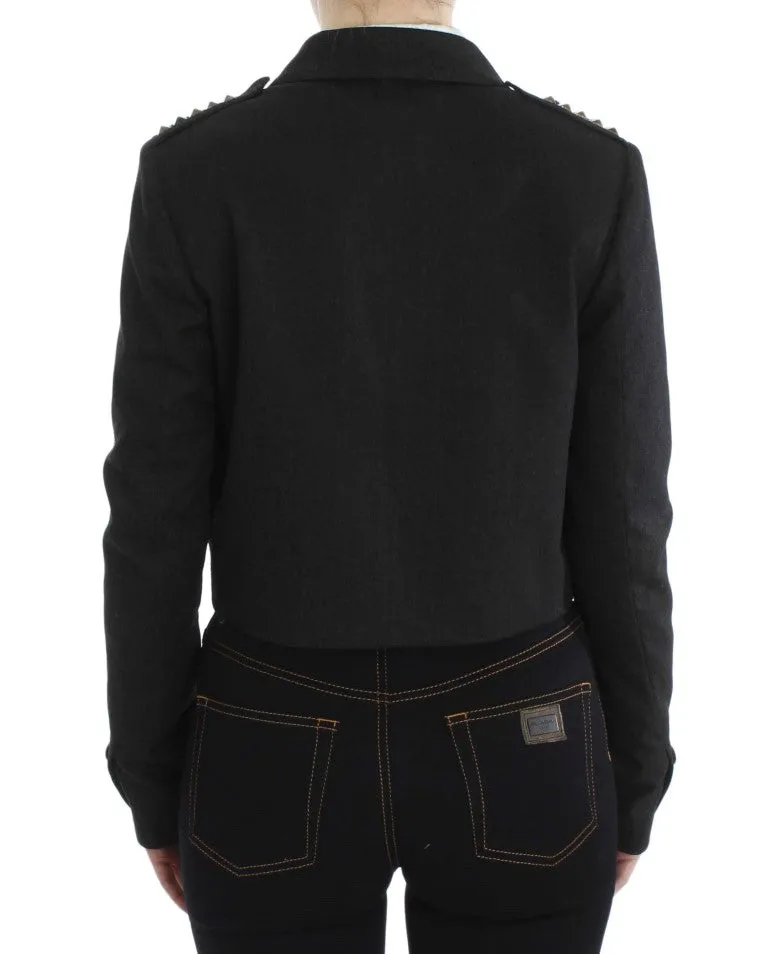 Exte  Stretch  Studded Short Women's Jacket