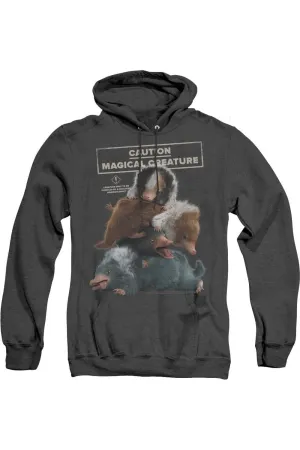 Fantastic Beasts 2 Cuddle Puddle Adult Heather Hoodie / Hooded Sweatshirt