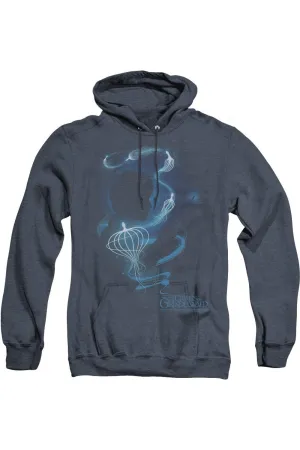 Fantastic Beasts 2 Newt Silhouette Adult Heather Hoodie / Hooded Sweatshirt