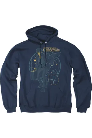 Fantastic Beasts 2 Suitcase Adult Pull Over Hoodie / Hooded Sweatshirt