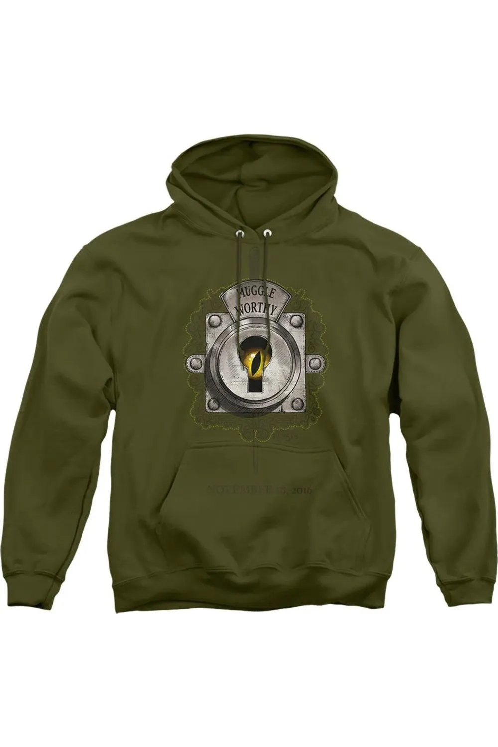 Fantastic Beasts Muggle Worthy Adult Pull Over Hoodie / Hooded Sweatshirt