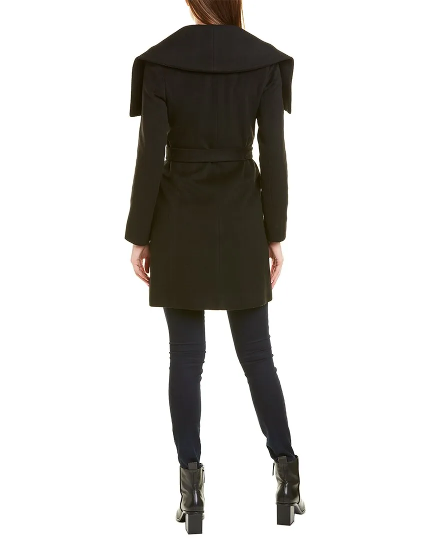 FLEURETTE Medium Wool Wrap Coat